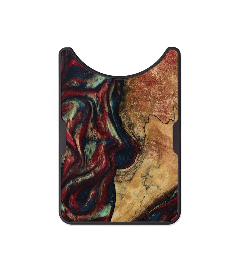 Alloy Wood Wallet - Jenesis (Red, 817619)