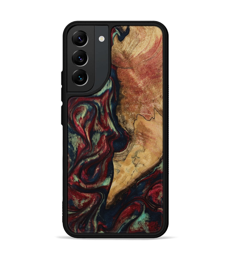 Galaxy S22 Plus Wood Phone Case - Jenesis (Red, 817619)