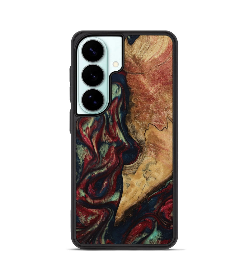 Galaxy S26 Wood Phone Case - Jenesis (Red, 817619)
