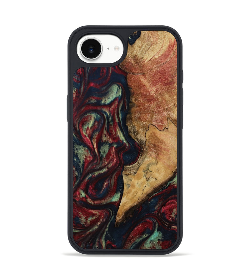 iPhone 17e Wood Phone Case - Jenesis (Red, 817619)