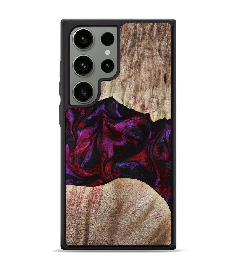 Galaxy S24 Ultra Wood Phone Case - Eliana (Red, 817620)