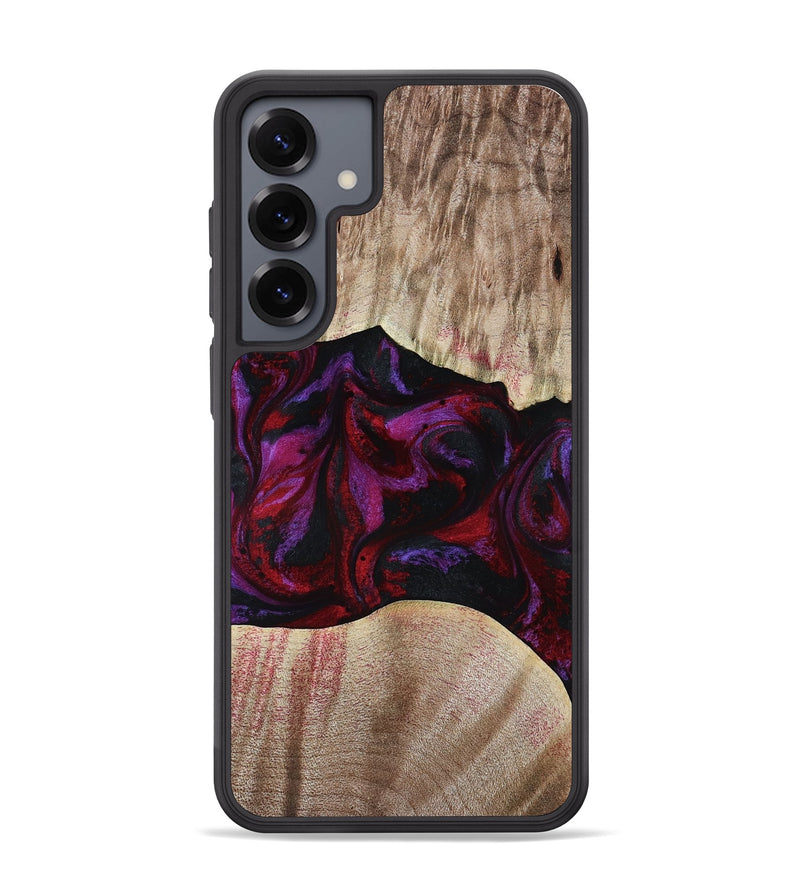 Galaxy S25 Plus Wood Phone Case - Eliana (Red, 817620)