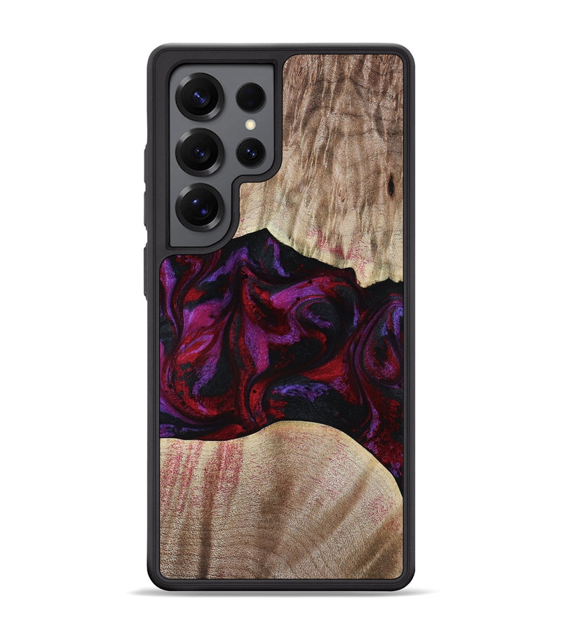 Galaxy S25 Ultra Wood Phone Case - Eliana (Red, 817620)
