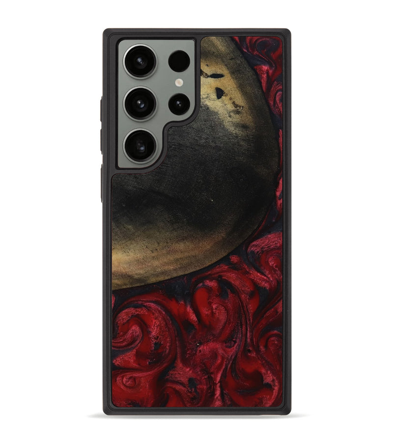 Galaxy S23 Ultra Wood Phone Case - Jovanni (Red, 817621)