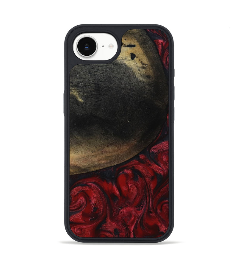 iPhone 16e Wood Phone Case - Jovanni (Red, 817621)