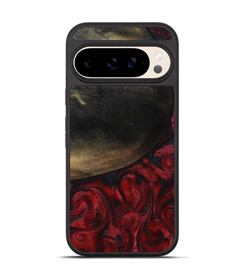 Pixel 10 Wood Phone Case - Jovanni (Red, 817621)