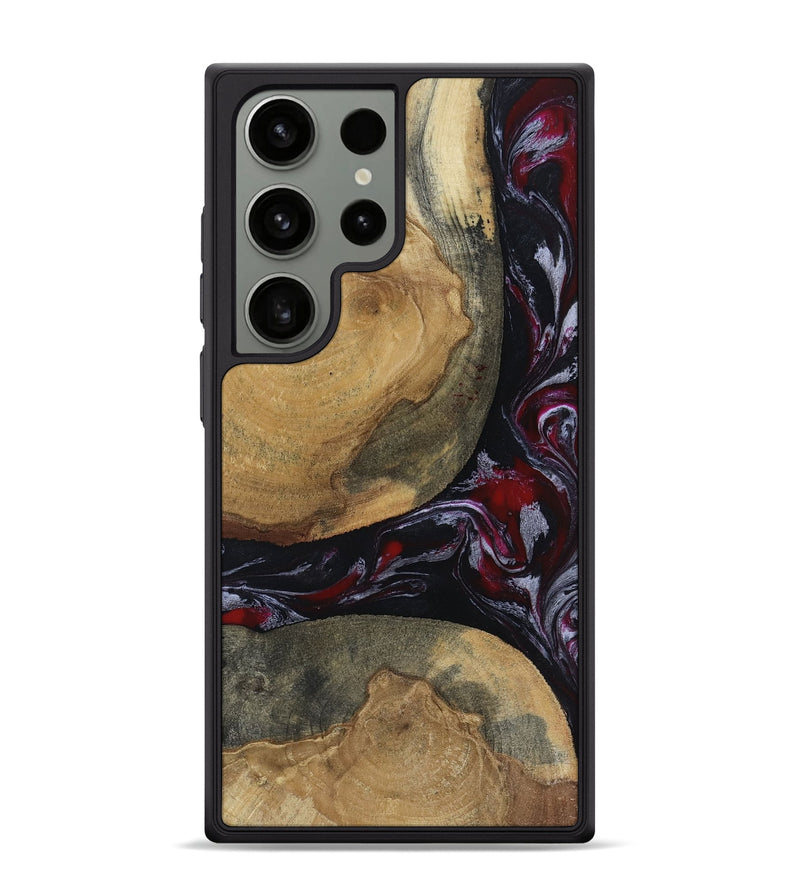 Galaxy S24 Ultra Wood Phone Case - Zelda (Red, 817623)