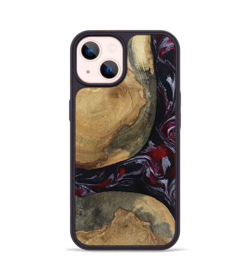 iPhone 14 Wood Phone Case - Zelda (Red, 817623)