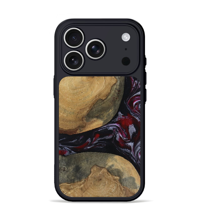 iPhone 17 Pro Wood Phone Case - Zelda (Red, 817623)