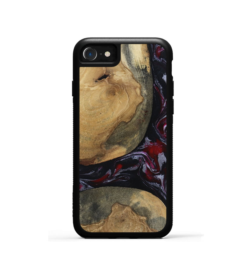 iPhone SE Wood Phone Case - Zelda (Red, 817623)