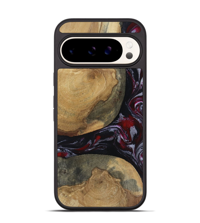 Pixel 9 Wood Phone Case - Zelda (Red, 817623)
