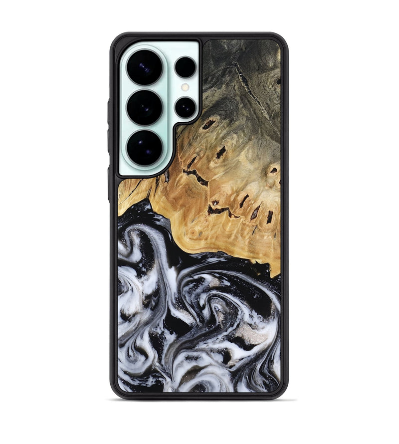 Galaxy S26 Ultra Wood Phone Case - Oscar (Black & White, 817626)
