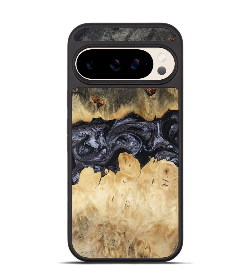 Pixel 10 Wood Phone Case - Pennie (Black & White, 817628)
