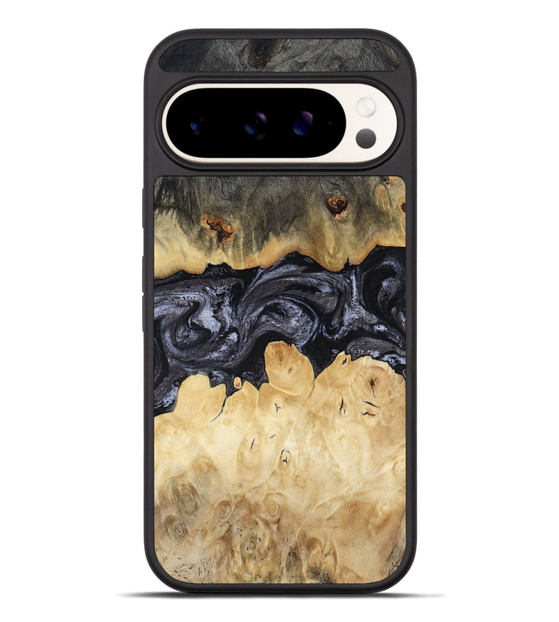 Pixel 9 Pro XL Wood Phone Case - Pennie (Black & White, 817628)