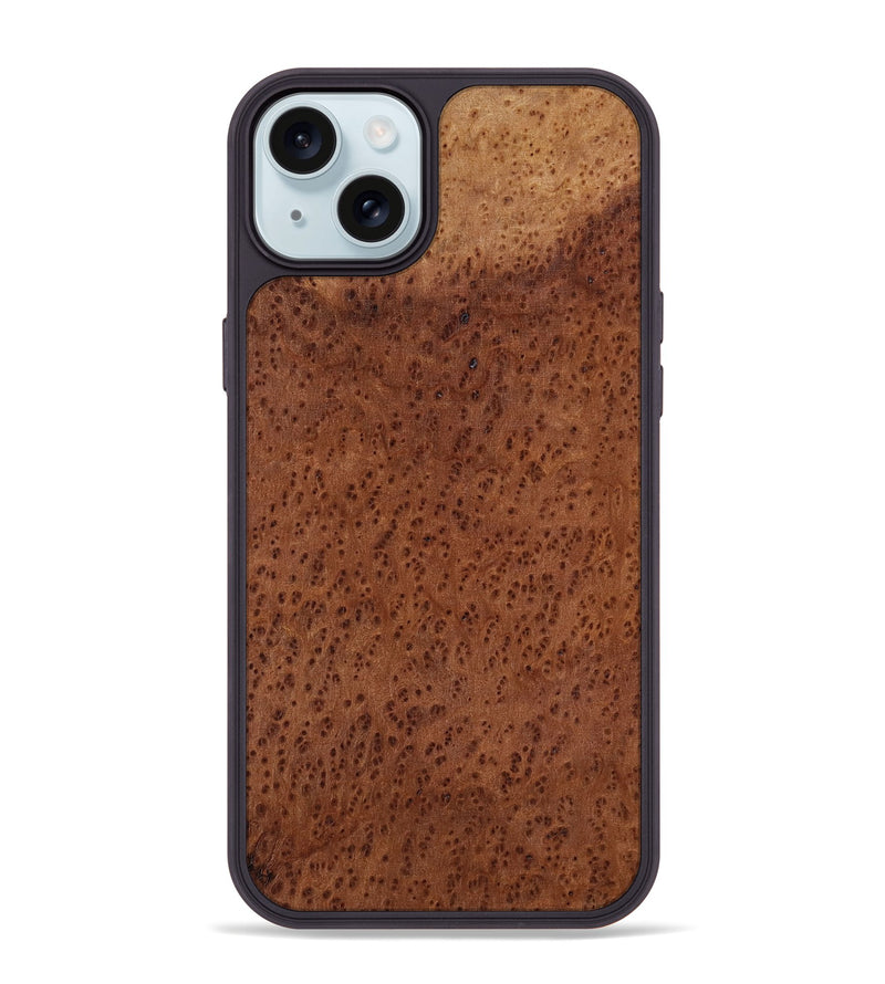 iPhone 15 Plus Wood Phone Case - Hilton (Wood Burl, 817637)