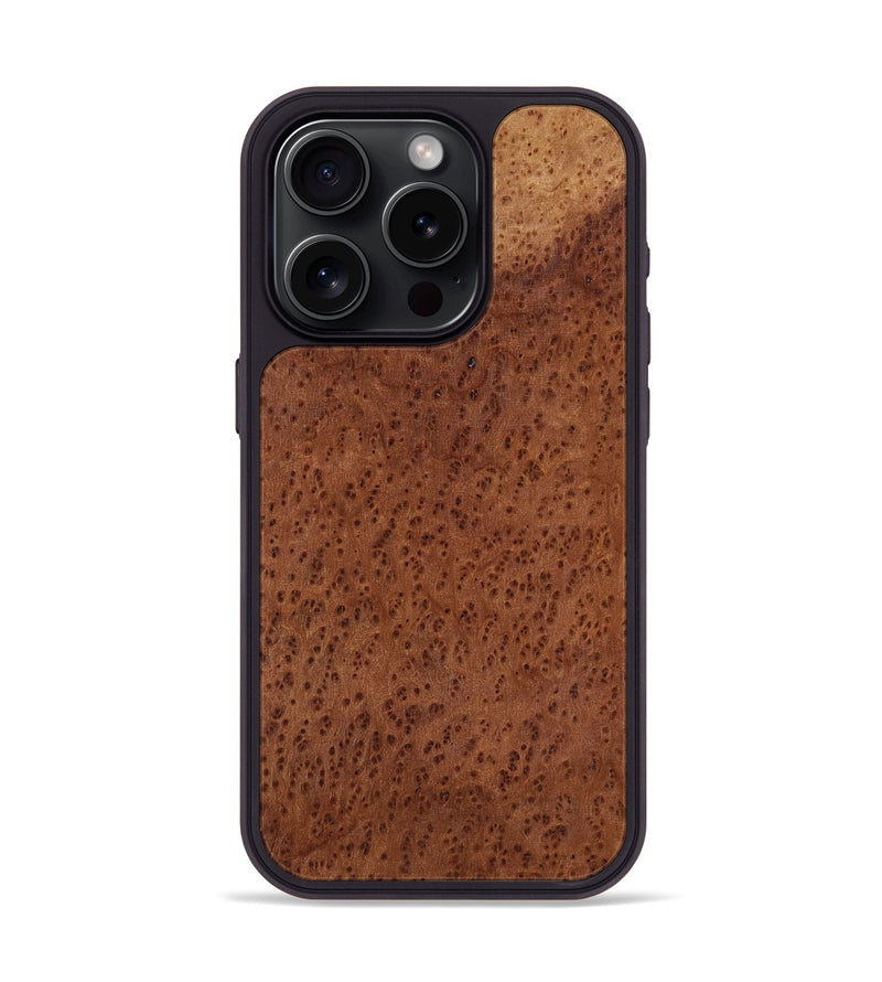 iPhone 15 Pro Wood Phone Case - Hilton (Wood Burl, 817637)