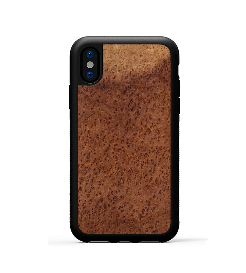 iPhone Xs Wood Phone Case - Hilton (Wood Burl, 817637)
