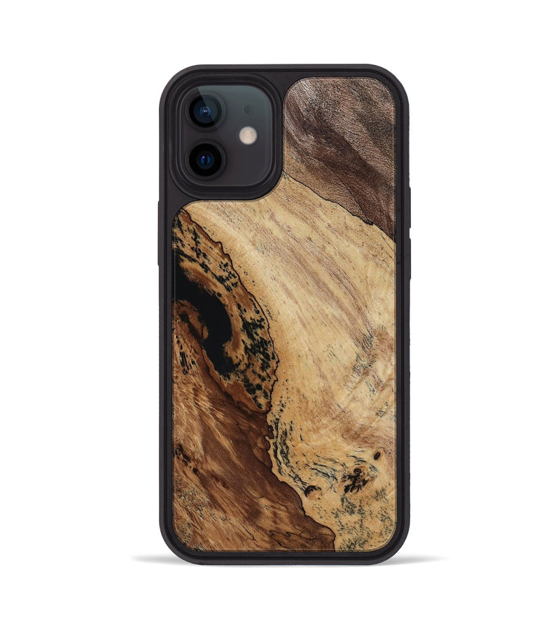 iPhone 12 Wood Phone Case - Shelbi (Wood Burl, 817639)