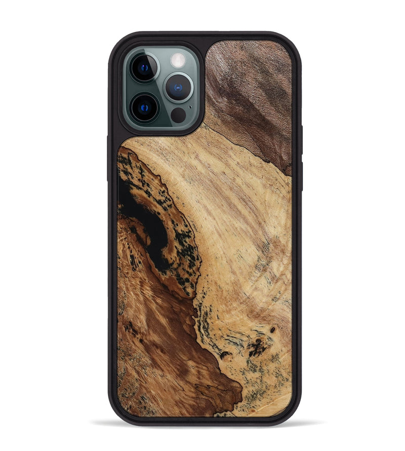 iPhone 12 Pro Max Wood Phone Case - Shelbi (Wood Burl, 817639)