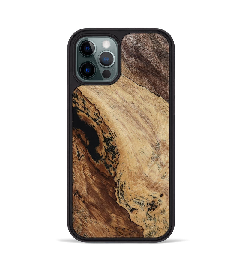 iPhone 12 Pro Wood Phone Case - Shelbi (Wood Burl, 817639)