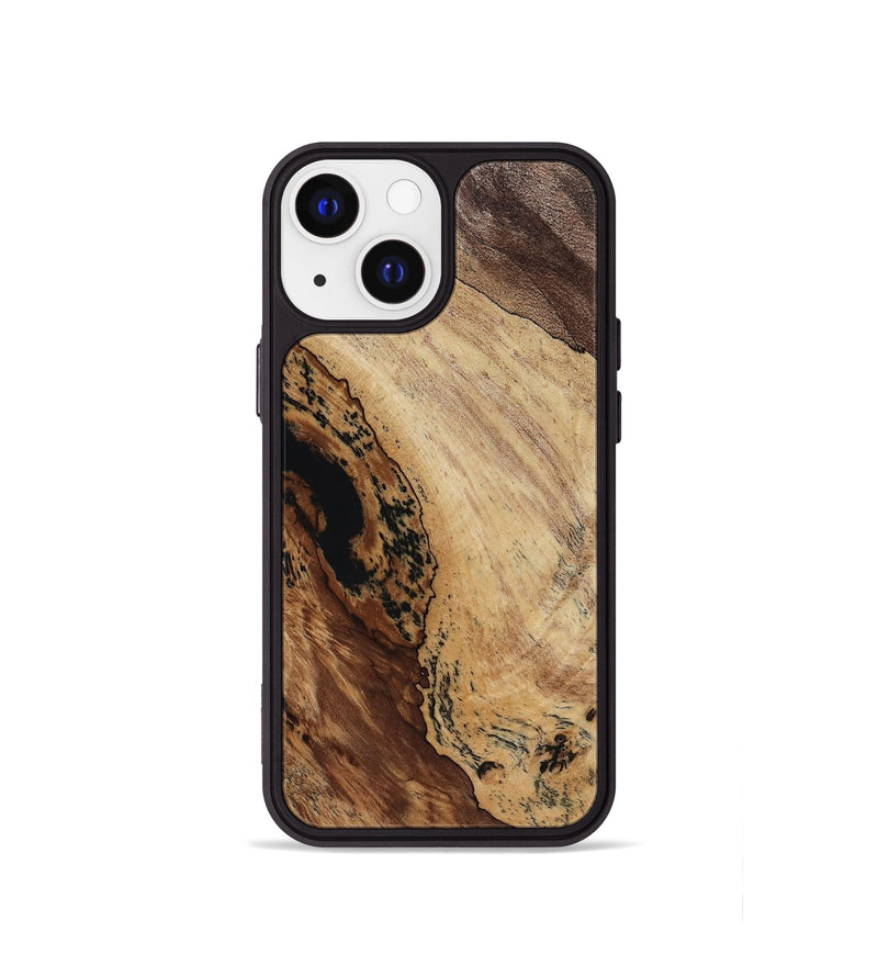 iPhone 13 mini Wood Phone Case - Shelbi (Wood Burl, 817639)