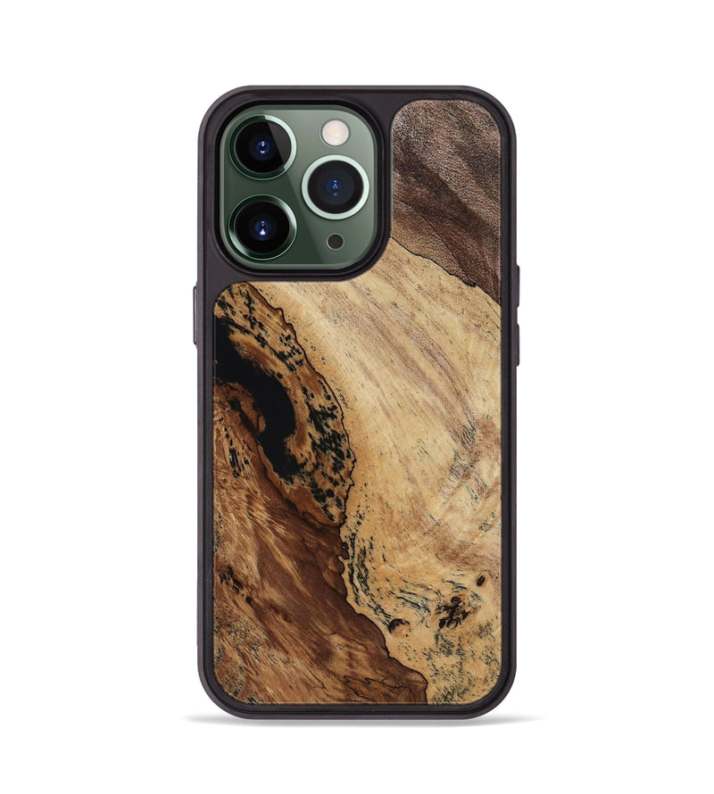 iPhone 13 Pro Wood Phone Case - Shelbi (Wood Burl, 817639)