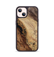 iPhone 14 Wood Phone Case - Shelbi (Wood Burl, 817639)