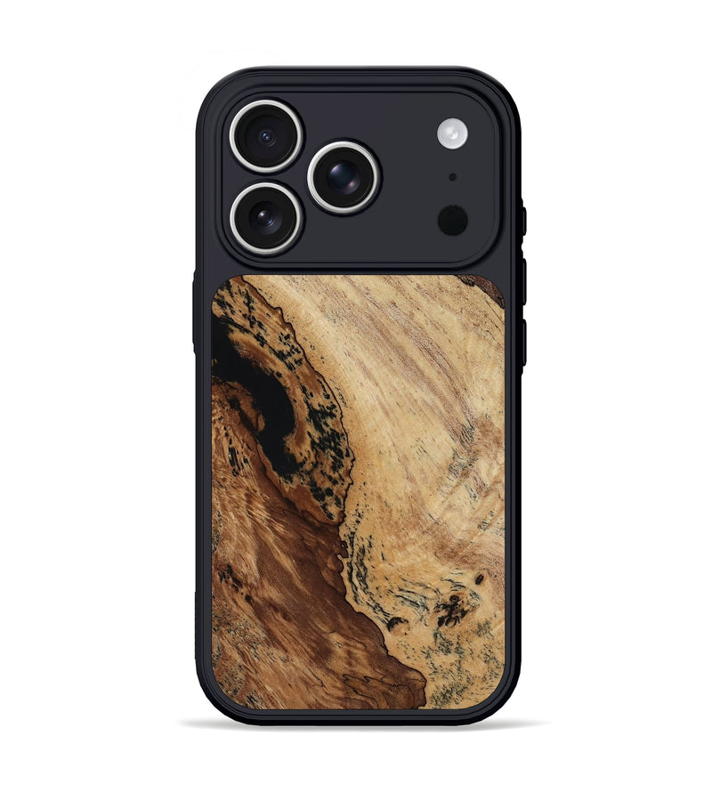 iPhone 17 Pro Wood Phone Case - Shelbi (Wood Burl, 817639)