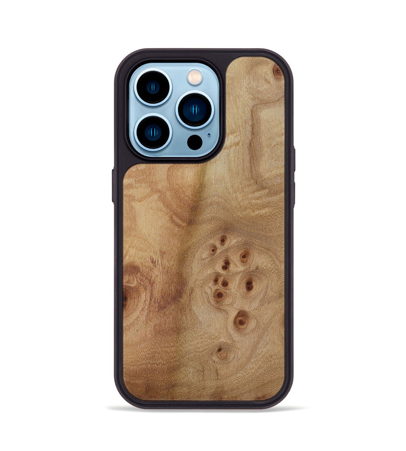 iPhone 14 Pro Wood Phone Case - Kora (Wood Burl, 817640)