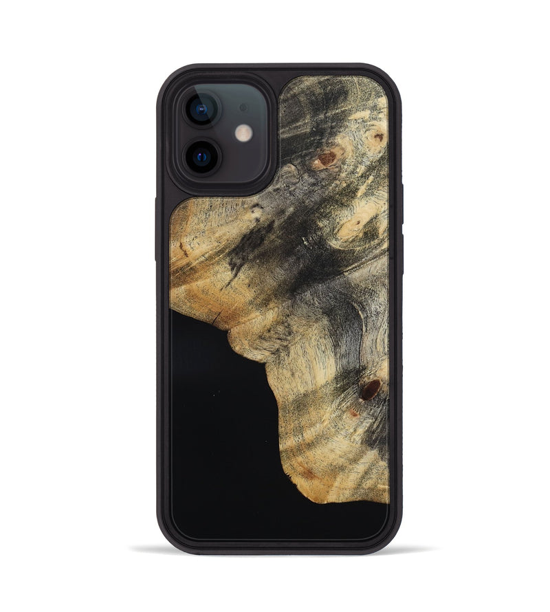 iPhone 12 Wood Phone Case - Ora (Wood Burl, 817641)