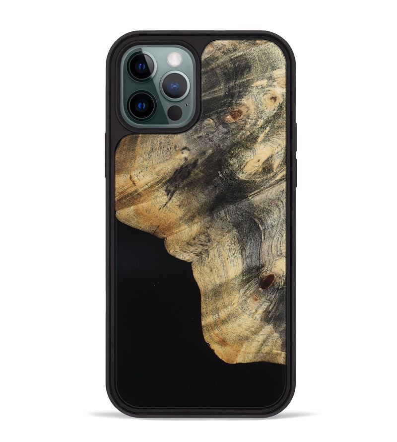 iPhone 12 Pro Max Wood Phone Case - Ora (Wood Burl, 817641)