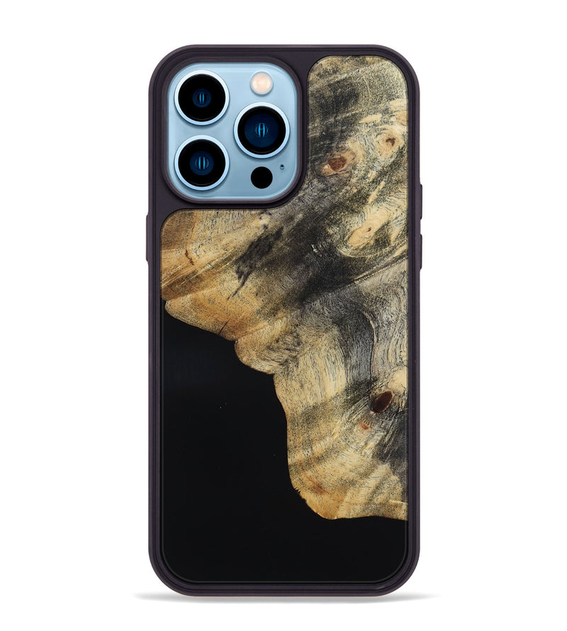 iPhone 14 Pro Max Wood Phone Case - Ora (Wood Burl, 817641)