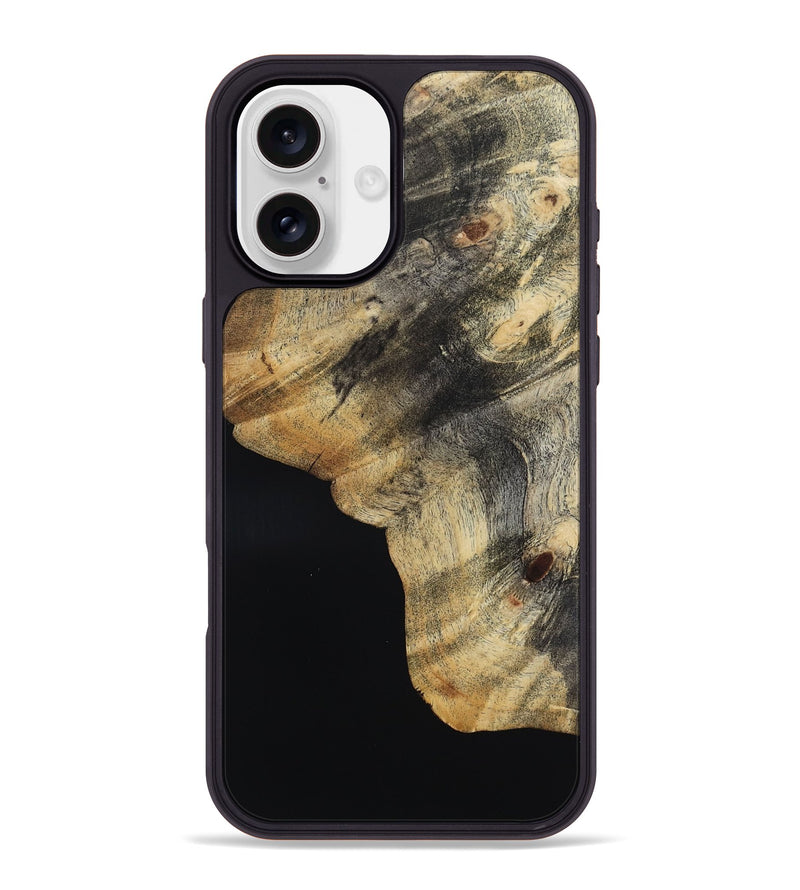 iPhone 16 Plus Wood Phone Case - Ora (Wood Burl, 817641)