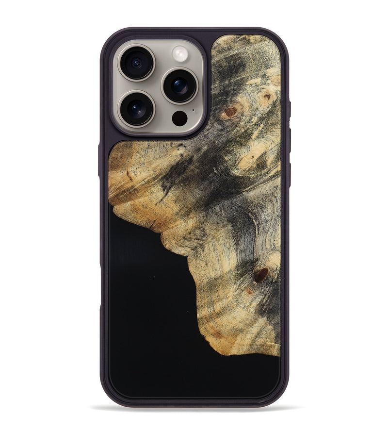 iPhone 16 Pro Max Wood Phone Case - Ora (Wood Burl, 817641)