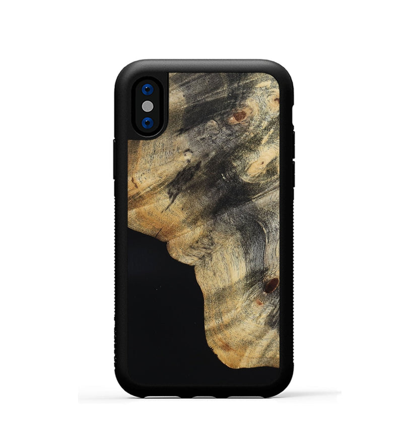 iPhone Xs Wood Phone Case - Ora (Wood Burl, 817641)