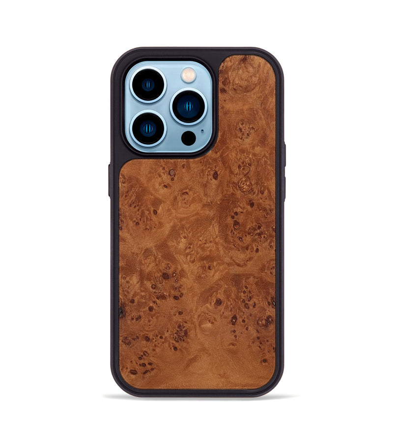 iPhone 14 Pro Wood Phone Case - Cielo (Wood Burl, 817642)