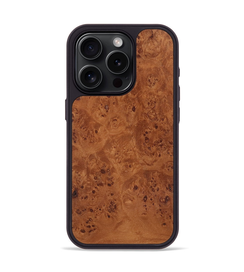 iPhone 15 Pro Wood Phone Case - Cielo (Wood Burl, 817642)