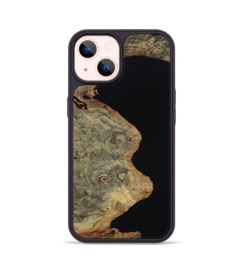 iPhone 14 Wood Phone Case - Hugh (Wood Burl, 817643)