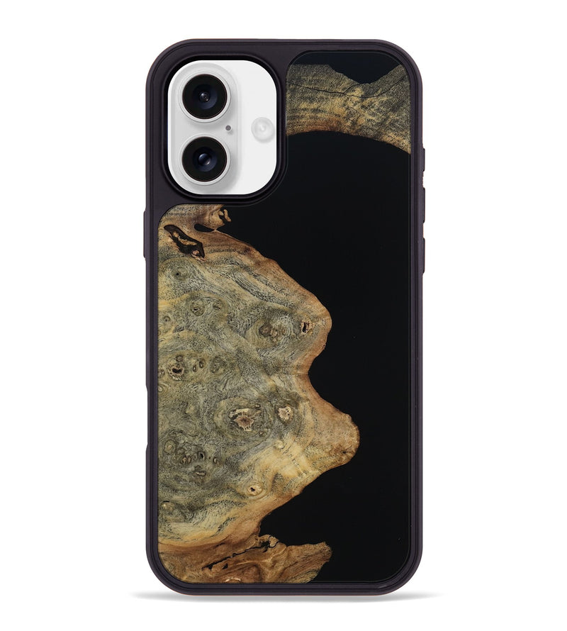 iPhone 16 Plus Wood Phone Case - Hugh (Wood Burl, 817643)