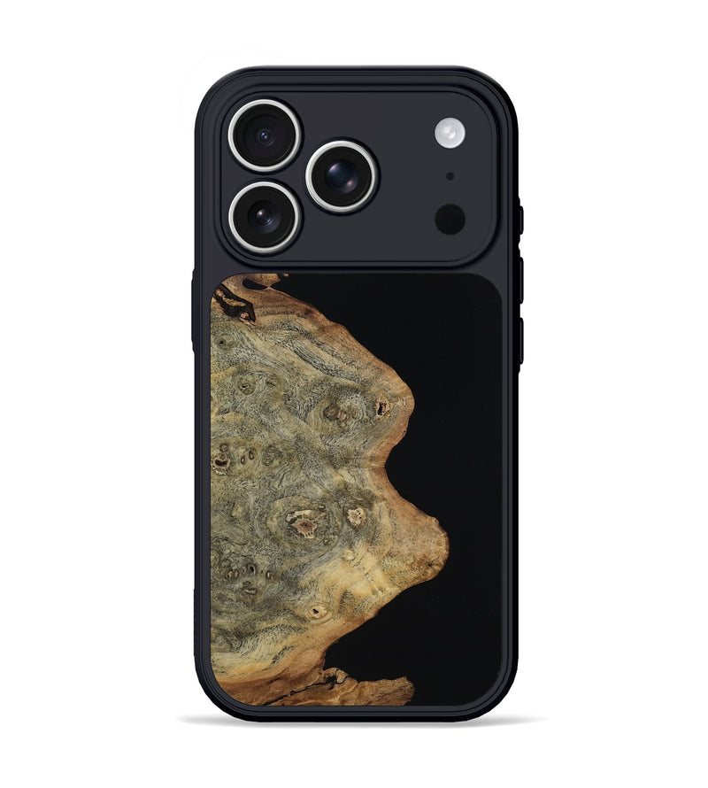 iPhone 17 Pro Wood Phone Case - Hugh (Wood Burl, 817643)