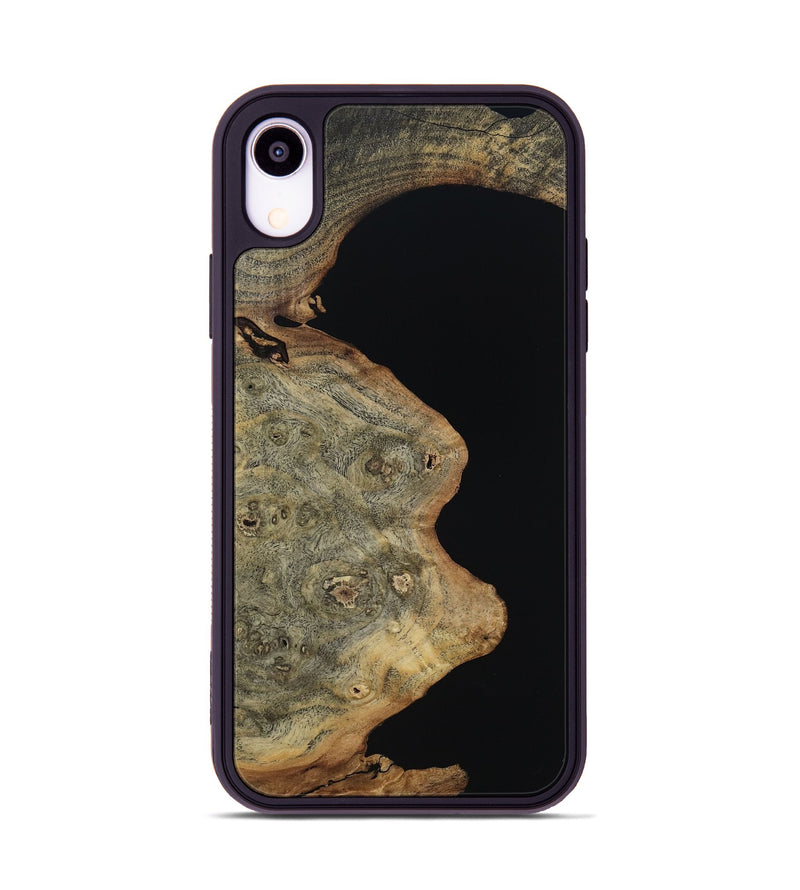 iPhone Xr Wood Phone Case - Hugh (Wood Burl, 817643)