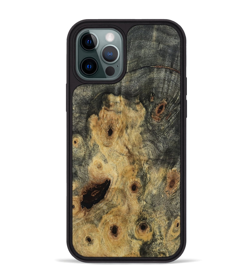 iPhone 12 Pro Max Wood Phone Case - Maximus (Wood Burl, 817645)