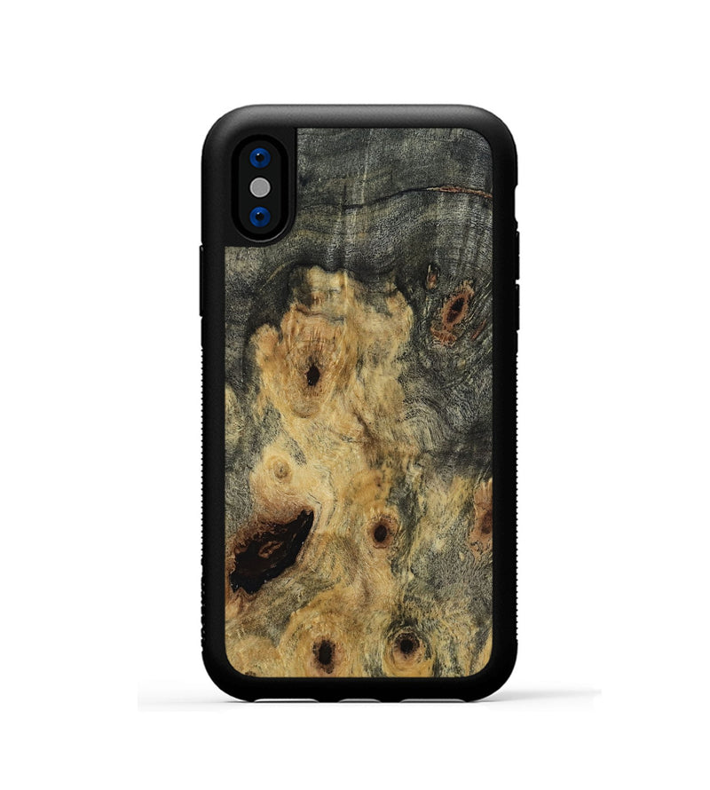 iPhone Xs Wood Phone Case - Maximus (Wood Burl, 817645)