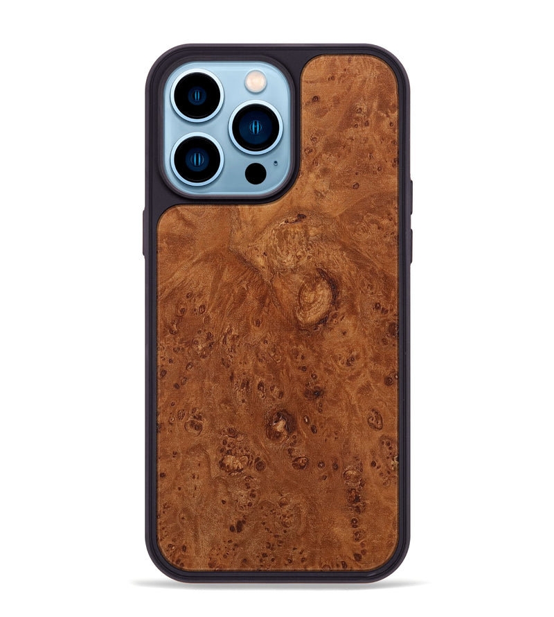iPhone 14 Pro Max Wood Phone Case - Jenny (Wood Burl, 817646)