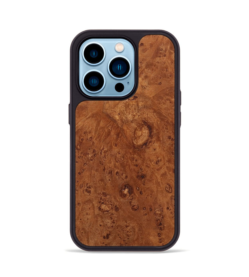 iPhone 14 Pro Wood Phone Case - Jenny (Wood Burl, 817646)