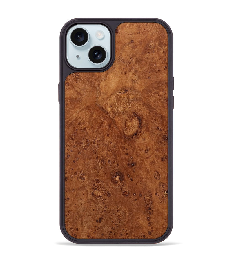 iPhone 15 Plus Wood Phone Case - Jenny (Wood Burl, 817646)