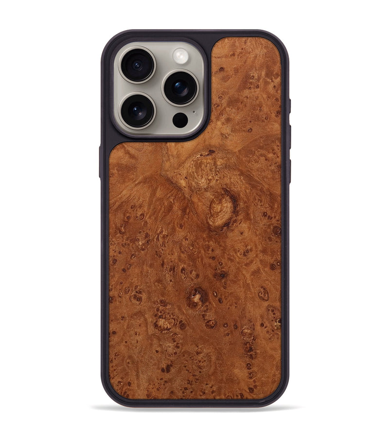 iPhone 15 Pro Max Wood Phone Case - Jenny (Wood Burl, 817646)