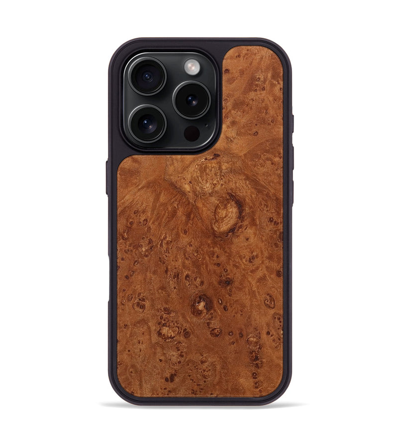 iPhone 16 Pro Wood Phone Case - Jenny (Wood Burl, 817646)