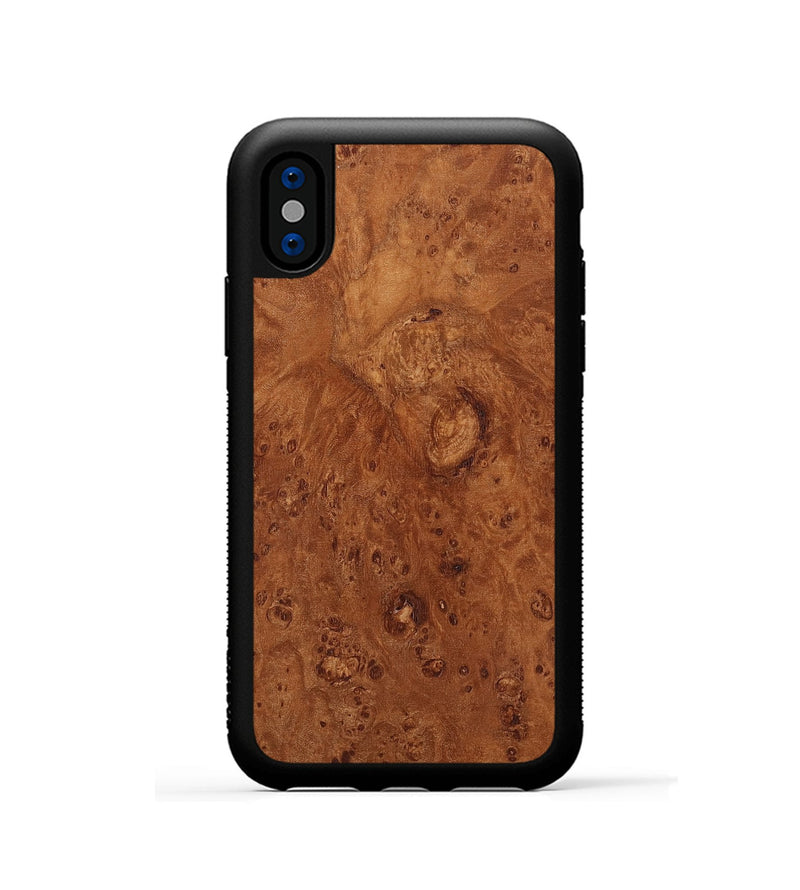 iPhone Xs Wood Phone Case - Jenny (Wood Burl, 817646)