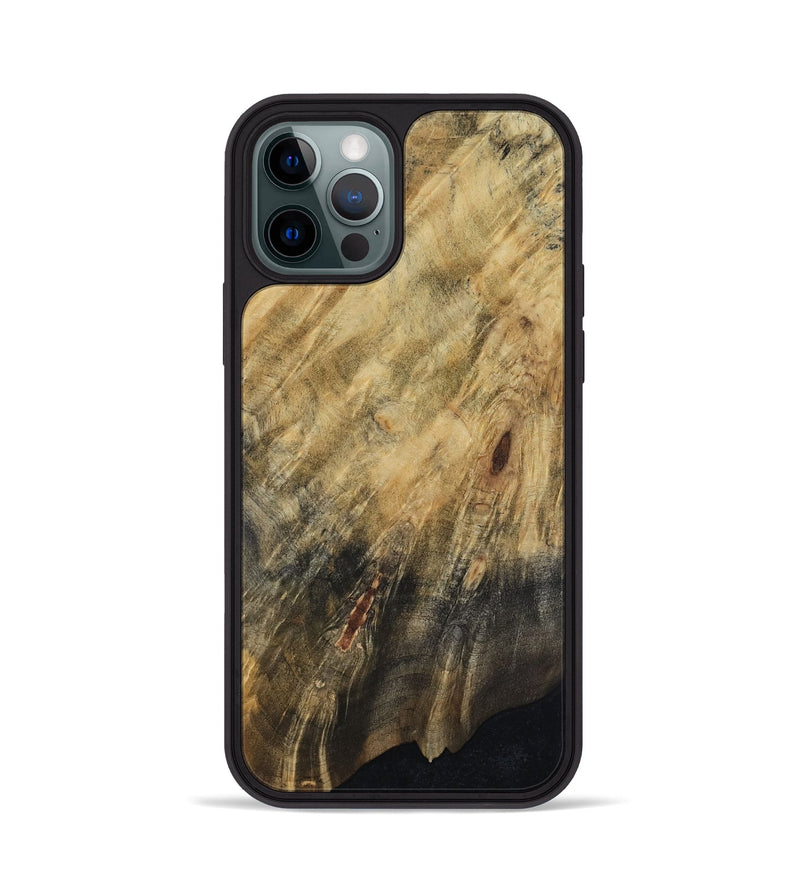 iPhone 12 Pro Wood Phone Case - Meaghan (Wood Burl, 817649)